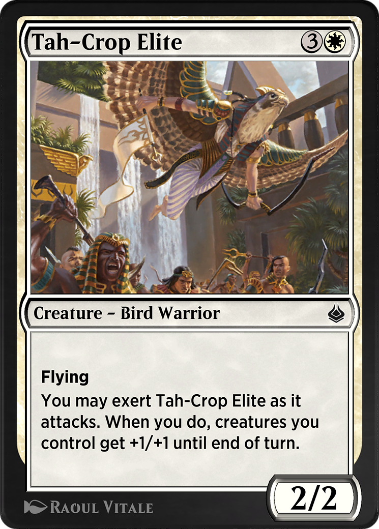 Tah-Crop Elite (AKR-040) - Amonkhet Remastered - Premium MTG Single from Wizards of the Coast - Just $0! Shop now at Game Crave Tournament Store