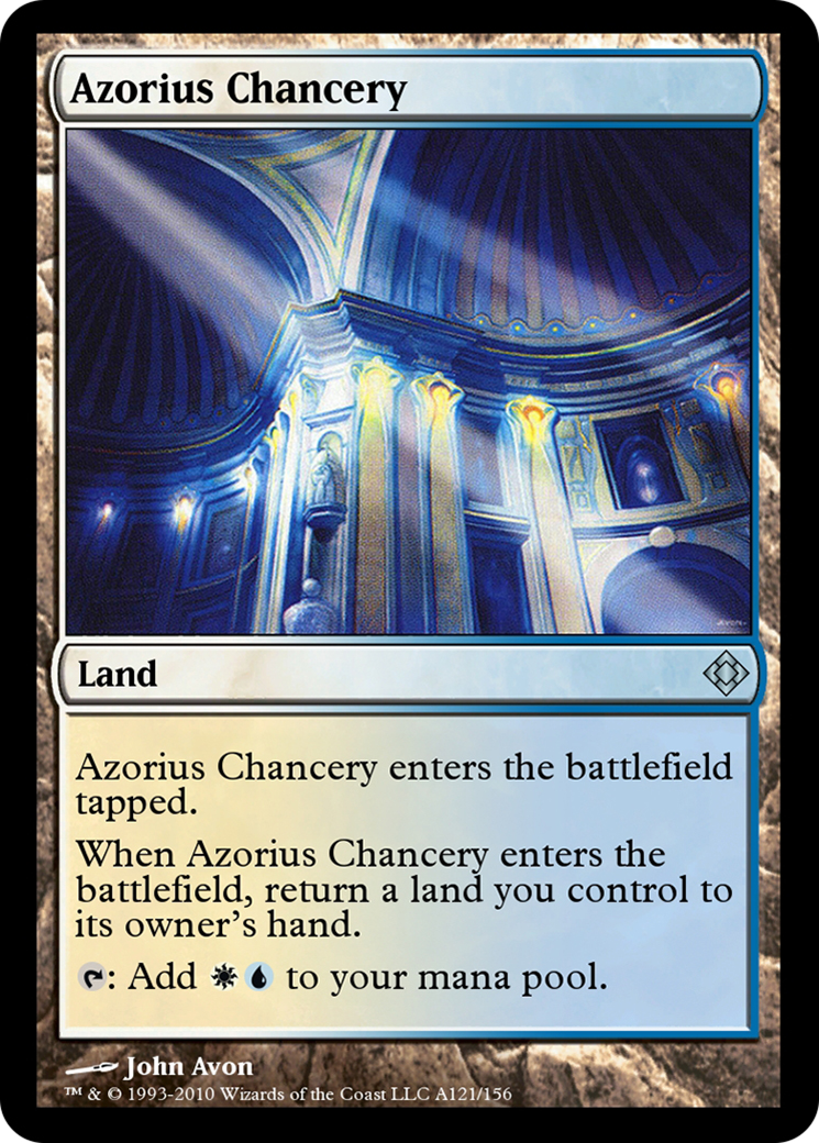 Azorius Chancery (TD0-A121) - Magic Online Theme Decks - Premium MTG Single from Wizards of the Coast - Just $0! Shop now at Game Crave Tournament Store