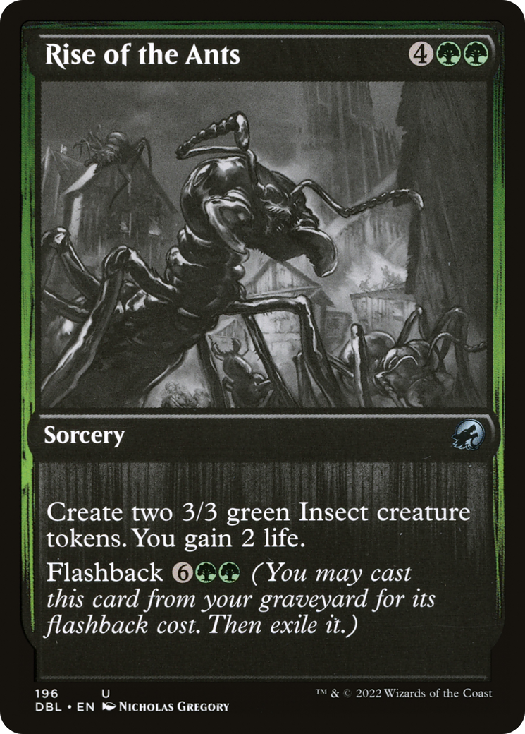 Rise of the Ants (DBL-196) - Innistrad: Double Feature - Premium MTG Single from Wizards of the Coast - Just $0.08! Shop now at Game Crave Tournament Store