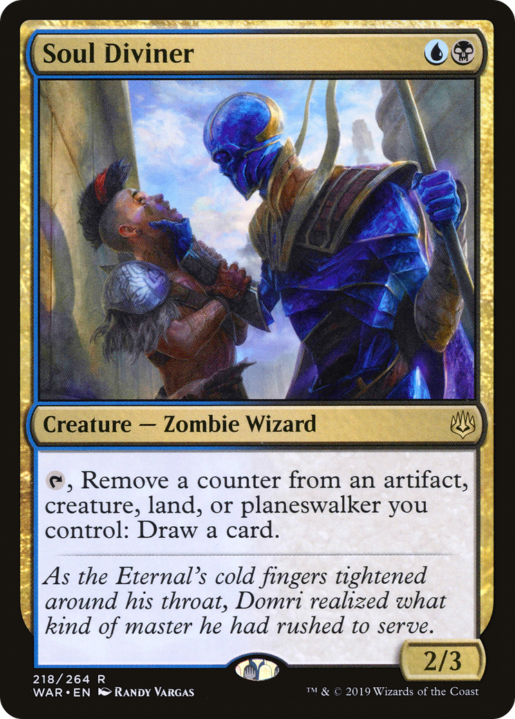 Soul Diviner (WAR-218) - War of the Spark - Premium MTG Single from Wizards of the Coast - Just $0.09! Shop now at Game Crave Tournament Store