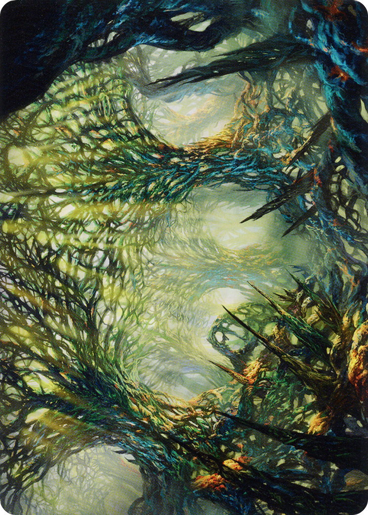 The Hunter Maze // The Hunter Maze (AONE-060) - Phyrexia: All Will Be One Art Series (Borderless) - Premium MTG Single from Wizards of the Coast - Just $0! Shop now at Game Crave Tournament Store