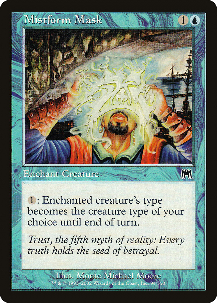 Mistform Mask (ONS-094) - Onslaught - Premium MTG Single from Wizards of the Coast - Just $0.08! Shop now at Game Crave Tournament Store