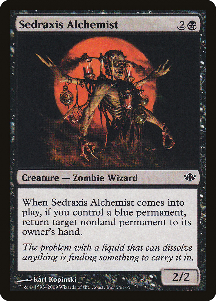 Sedraxis Alchemist (CON-054) - Conflux Foil - Premium MTG Single from Wizards of the Coast - Just $0.58! Shop now at Game Crave Tournament Store