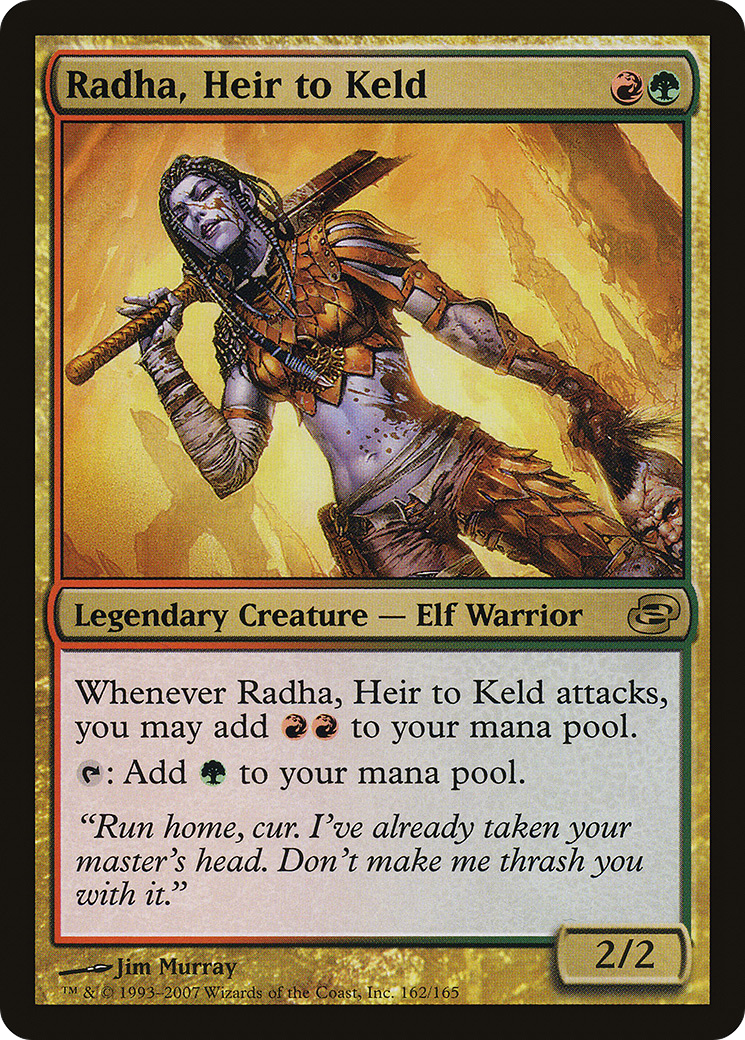 Radha, Heir to Keld (PLC-162) - Planar Chaos - Premium MTG Single from Wizards of the Coast - Just $0.08! Shop now at Game Crave Tournament Store