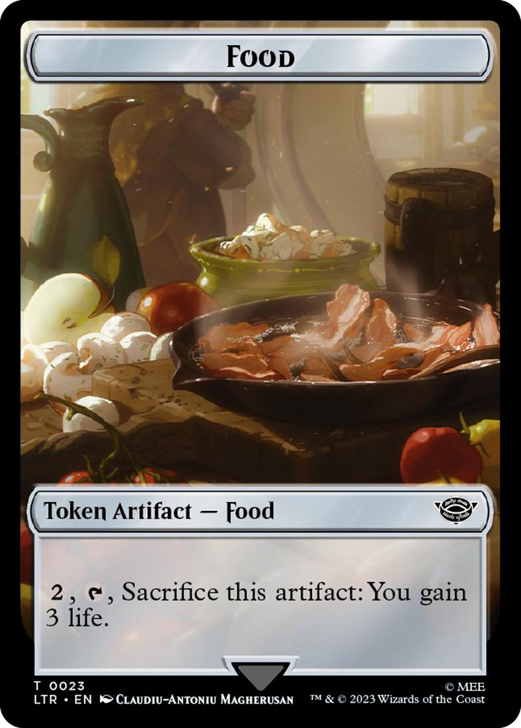 Food (TLTR-023) - Tales of Middle-earth Tokens Foil - Premium MTG Single from Wizards of the Coast - Just $0! Shop now at Game Crave Tournament Store