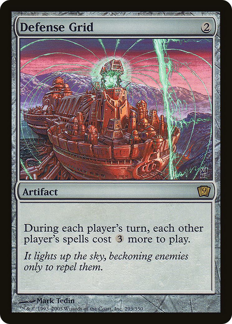 Defense Grid (9ED-293★) - Ninth Edition Foil - Premium MTG Single from Wizards of the Coast - Just $25.93! Shop now at Game Crave Tournament Store