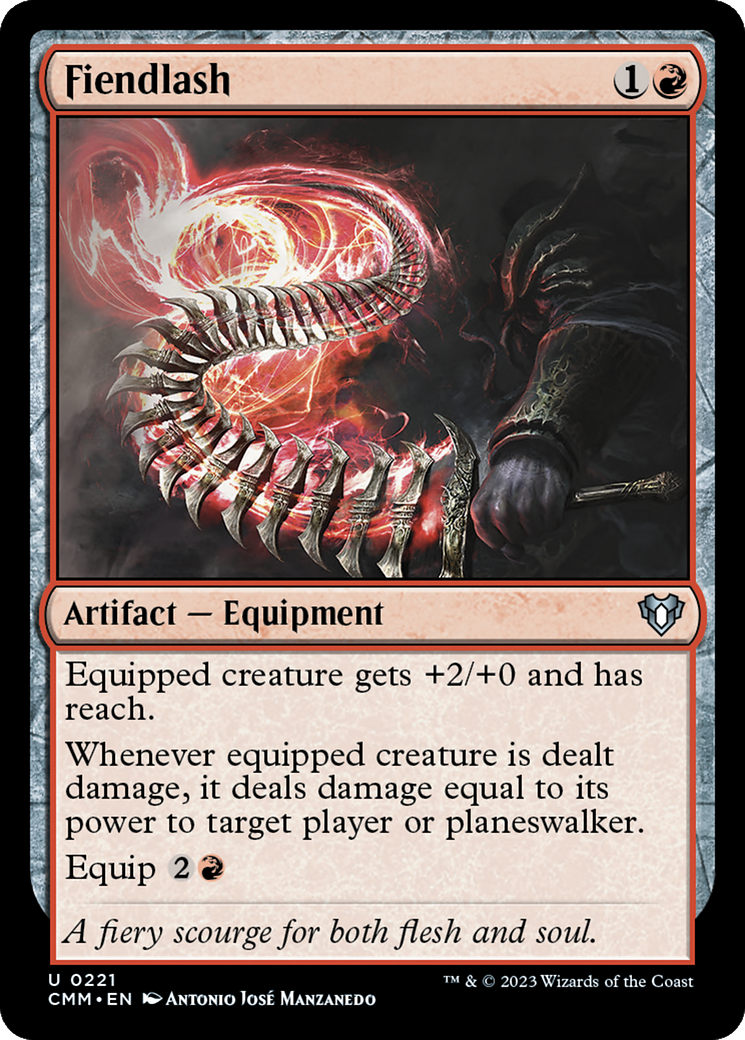 Fiendlash (CMM-221) - Commander Masters - Premium MTG Single from Wizards of the Coast - Just $0.08! Shop now at Game Crave Tournament Store