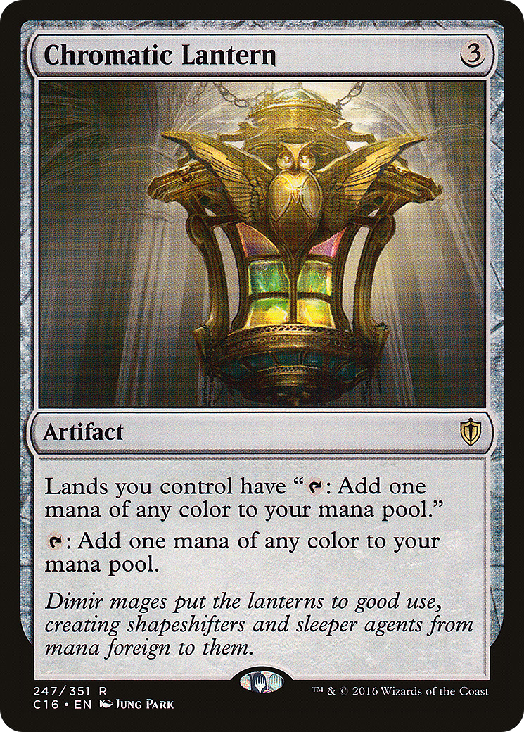 Chromatic Lantern (C16-247) - Commander 2016 - Premium MTG Single from Wizards of the Coast - Just $0.71! Shop now at Game Crave Tournament Store