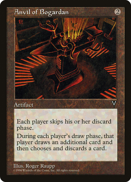 Anvil of Bogardan (VIS-141) - Visions - Premium MTG Single from Wizards of the Coast - Just $10.40! Shop now at Game Crave Tournament Store