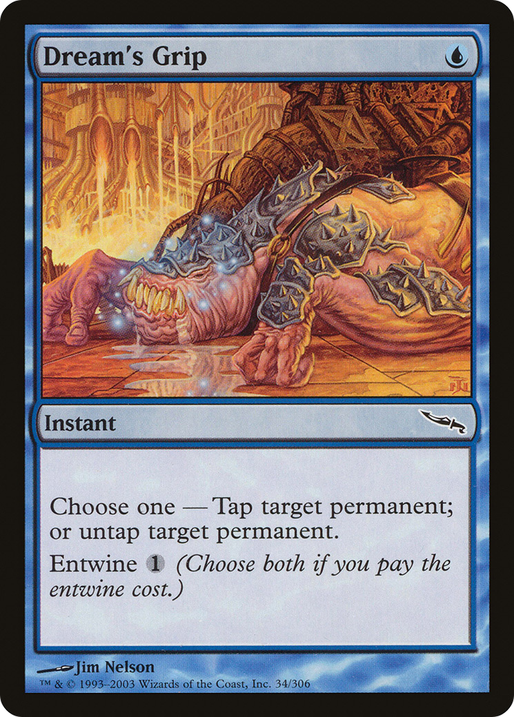 Dream's Grip (MRD-034) - Mirrodin - Premium MTG Single from Wizards of the Coast - Just $0.11! Shop now at Game Crave Tournament Store