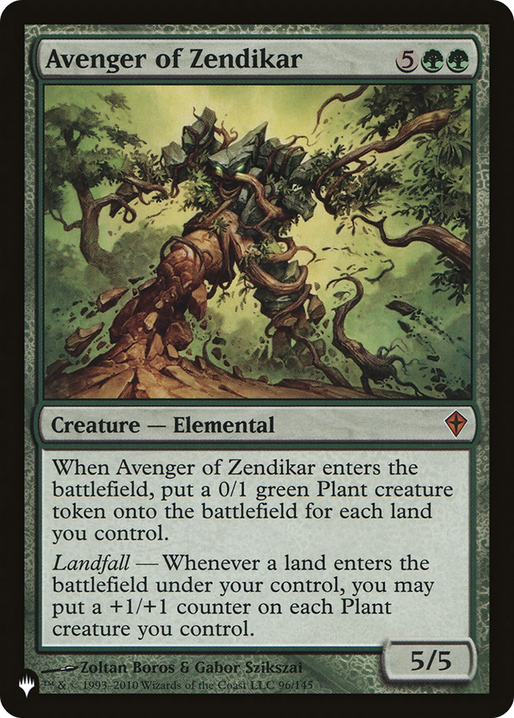Avenger of Zendikar (PLIST-1062) - The List - Premium MTG Single from Wizards of the Coast - Just $0.43! Shop now at Game Crave Tournament Store