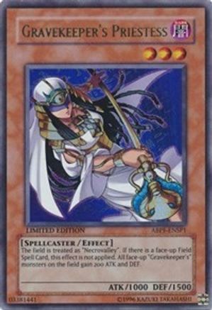 Gravekeeper's Priestess (ABPF-ENSP1) (ABPF-ENSP1) - Absolute Powerforce Limited - Premium Yugioh Single from Konami - Just $1.70! Shop now at Game Crave Tournament Store