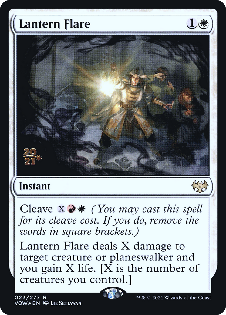 Lantern Flare (PVOW-23S) - Innistrad: Crimson Vow Promos Foil - Premium MTG Single from Wizards of the Coast - Just $0.08! Shop now at Game Crave Tournament Store
