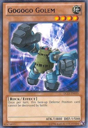 Gogogo Golem (Blue) (DL15-EN010) - Duelist League Promo Unlimited - Premium Yugioh Single from Konami - Just $0.79! Shop now at Game Crave Tournament Store