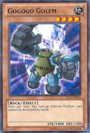 Gogogo Golem (Green) (DL15-EN010) - Duelist League Promo Unlimited - Premium Yugioh Single from Konami - Just $0.25! Shop now at Game Crave Tournament Store
