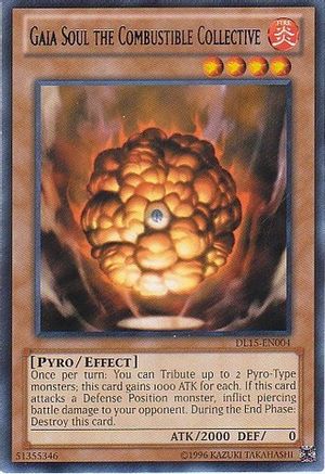 Gaia Soul the Combustible Collective (Blue) (DL15-EN004) - Duelist League Promo Unlimited - Premium Yugioh Single from Konami - Just $0.31! Shop now at Game Crave Tournament Store