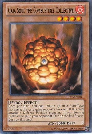 Gaia Soul the Combustible Collective (Green) (DL15-EN004) - Duelist League Promo Unlimited - Premium Yugioh Single from Konami - Just $0.26! Shop now at Game Crave Tournament Store