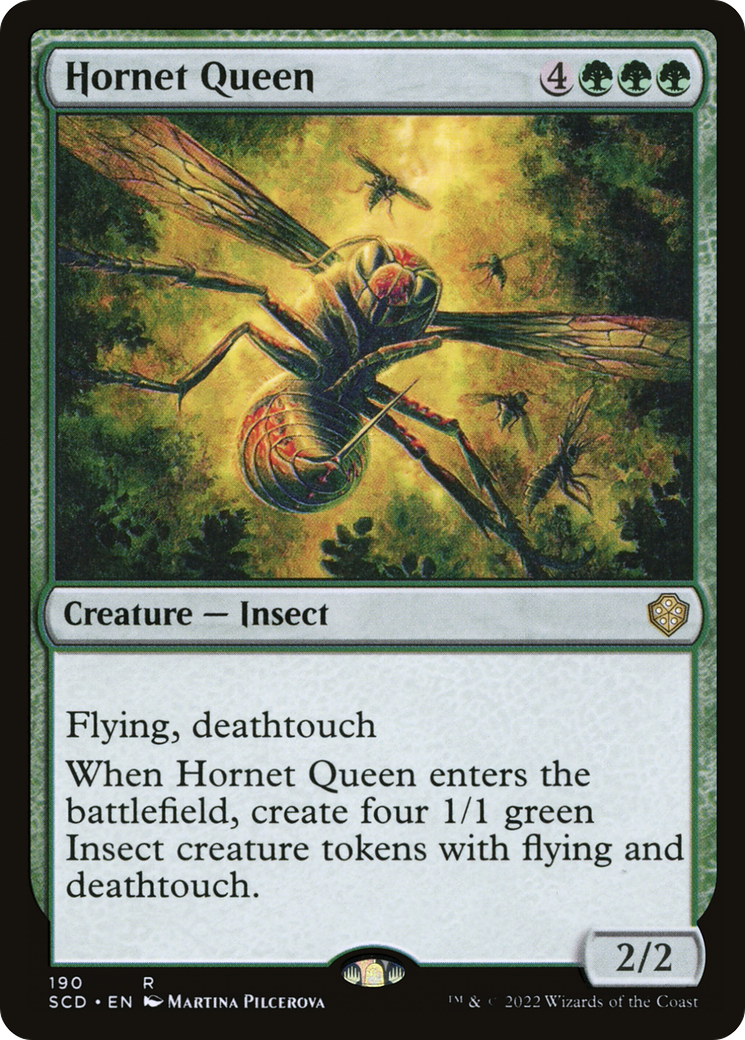 Hornet Queen (SCD-190) - Starter Commander Decks - Premium MTG Single from Wizards of the Coast - Just $0.08! Shop now at Game Crave Tournament Store