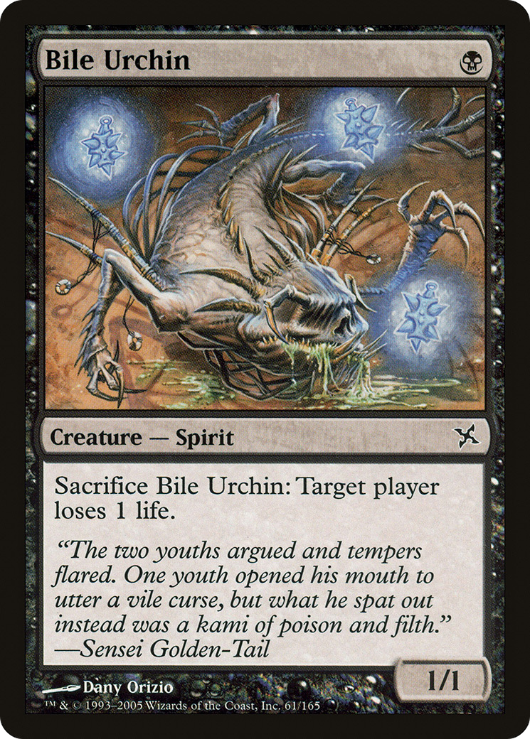 Bile Urchin (BOK-061) - Betrayers of Kamigawa Foil - Premium MTG Single from Wizards of the Coast - Just $0.50! Shop now at Game Crave Tournament Store