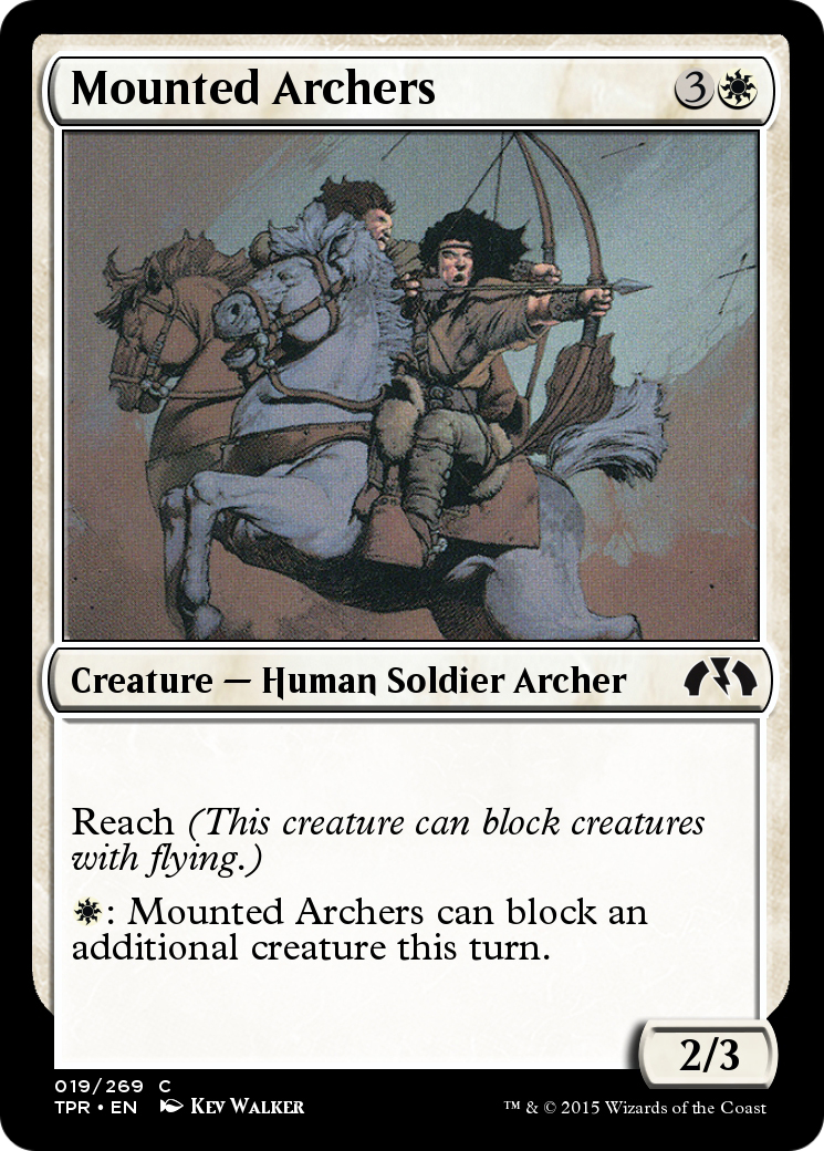 Mounted Archers (TPR-019) - Tempest Remastered - Premium MTG Single from Wizards of the Coast - Just $0! Shop now at Game Crave Tournament Store