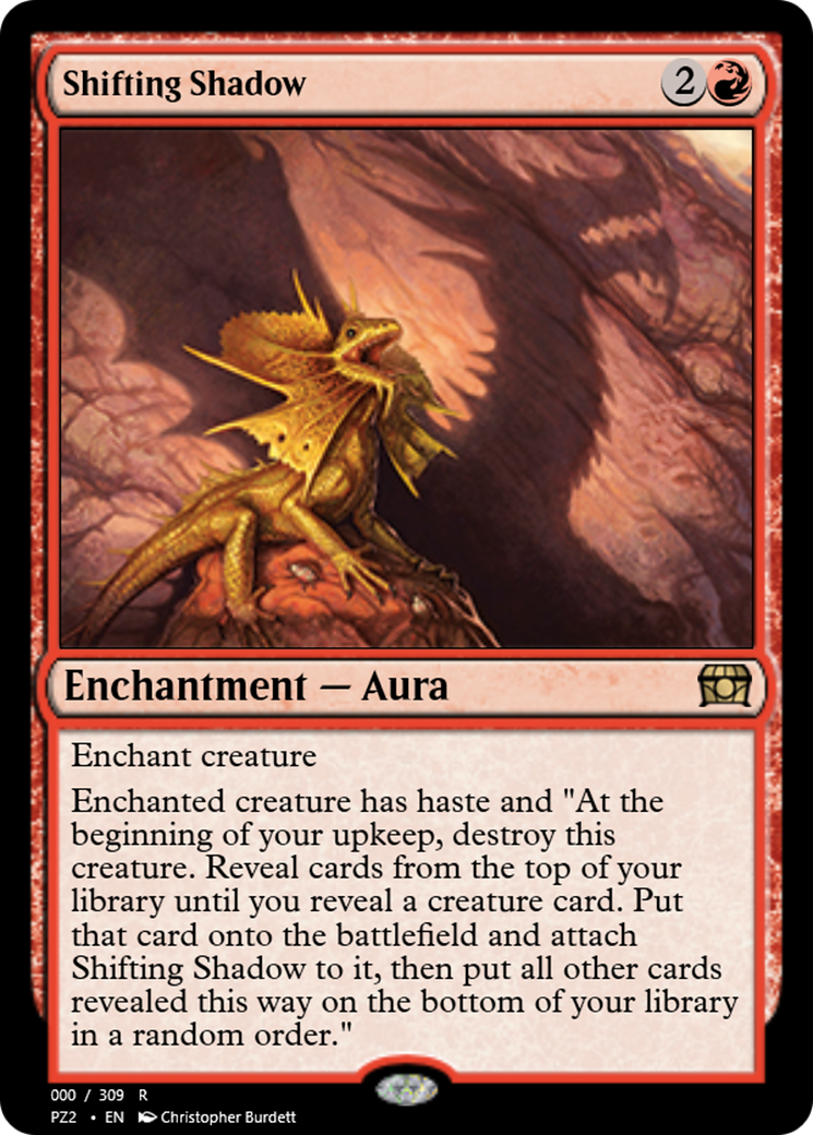 Shifting Shadow (PZ2-65703) - Treasure Chest Foil - Premium MTG Single from Wizards of the Coast - Just $0! Shop now at Game Crave Tournament Store