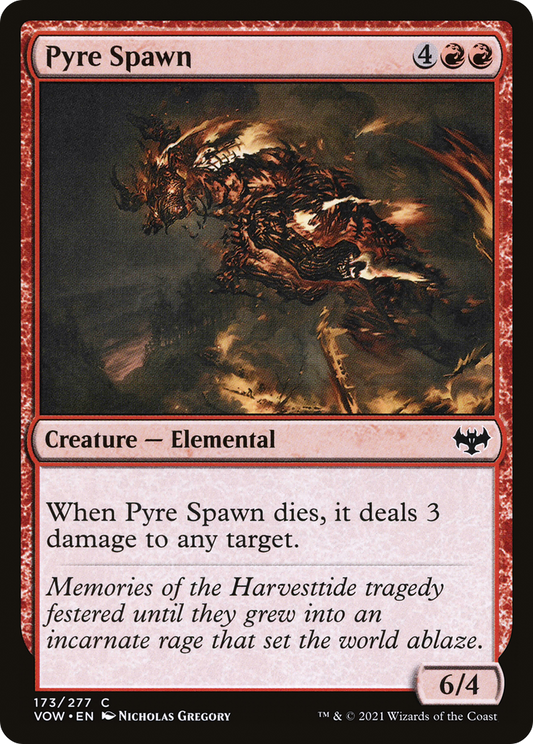 Pyre Spawn (VOW-173) - Innistrad: Crimson Vow - Premium MTG Single from Wizards of the Coast - Just $0.08! Shop now at Game Crave Tournament Store