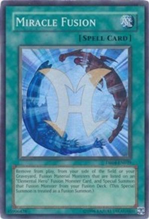 Miracle Fusion (DR04-EN039) - Dark Revelation Volume 4 Unlimited - Premium Yugioh Single from Konami - Just $63.47! Shop now at Game Crave Tournament Store
