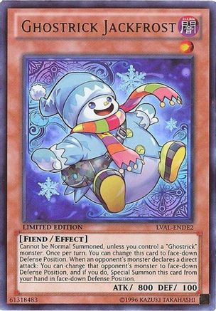 Ghostrick Jackfrost (LVAL-ENDE2) - Legacy of the Valiant Limited - Premium Yugioh Single from Konami - Just $0.50! Shop now at Game Crave Tournament Store