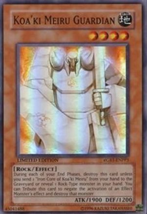 Koa'ki Meiru Guardian (RGBT-ENPP3) - Duelist Pack Collection Tin Limited - Premium Yugioh Single from Konami - Just $0.51! Shop now at Game Crave Tournament Store