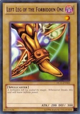 Left Leg of the Forbidden One (Purple) (DL11-EN003) - Duelist League Promo Unlimited - Premium Yugioh Single from Konami - Just $11.19! Shop now at Game Crave Tournament Store