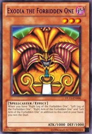Exodia the Forbidden One (Purple) (DL11-EN006) - Duelist League Promo Unlimited - Premium Yugioh Single from Konami - Just $9.60! Shop now at Game Crave Tournament Store