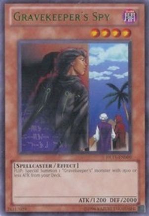 Gravekeeper's Spy (Green) (DL11-EN009) - Duelist League Promo Unlimited - Premium Yugioh Single from Konami - Just $0.58! Shop now at Game Crave Tournament Store