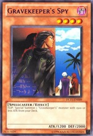 Gravekeeper's Spy (Purple) (DL11-EN009) - Duelist League Promo Unlimited - Premium Yugioh Single from Konami - Just $3.11! Shop now at Game Crave Tournament Store