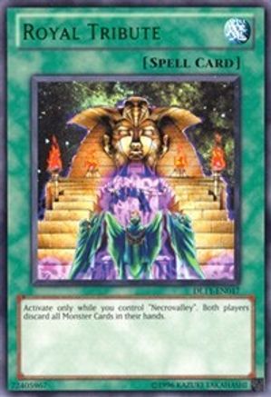Royal Tribute (Green) (DL11-EN017) - Duelist League Promo Unlimited - Premium Yugioh Single from Konami - Just $1.59! Shop now at Game Crave Tournament Store