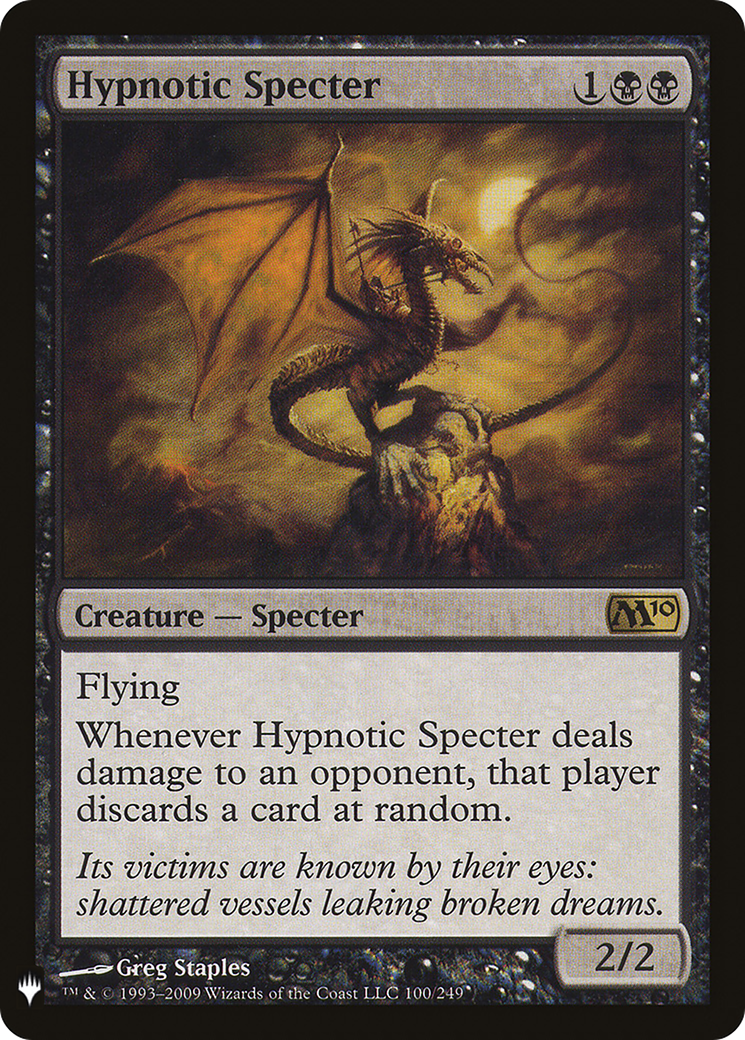 Hypnotic Specter (MB1-689) - Mystery Booster - Premium MTG Single from Wizards of the Coast - Just $0.25! Shop now at Game Crave Tournament Store