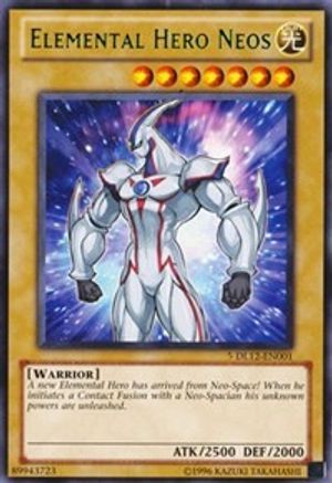Elemental Hero Neos (Green) (DL12-EN001) - Duelist League Promo Unlimited - Premium Yugioh Single from Konami - Just $1.99! Shop now at Game Crave Tournament Store