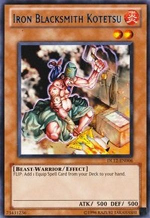 Iron Blacksmith Kotetsu (Blue) (DL12-EN006) - Duelist League Promo Unlimited - Premium Yugioh Single from Konami - Just $0.74! Shop now at Game Crave Tournament Store