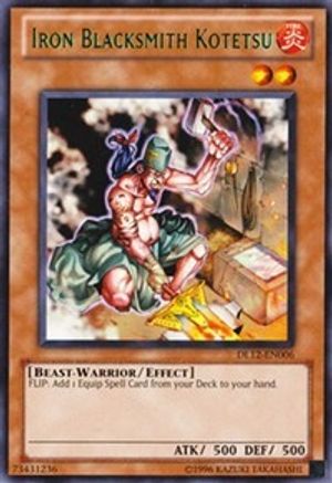 Iron Blacksmith Kotetsu (Green) (DL12-EN006) - Duelist League Promo Unlimited - Premium Yugioh Single from Konami - Just $1.14! Shop now at Game Crave Tournament Store