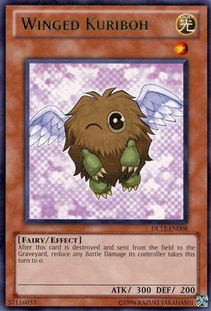 Winged Kuriboh (Green) (DL12-EN008) - Duelist League Promo Unlimited - Premium Yugioh Single from Konami - Just $2.18! Shop now at Game Crave Tournament Store