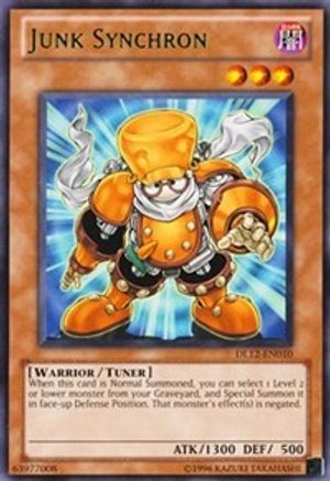 Junk Synchron (Green) (DL12-EN010) - Duelist League Promo Unlimited - Premium Yugioh Single from Konami - Just $2.64! Shop now at Game Crave Tournament Store