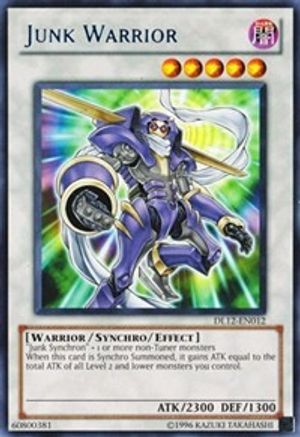 Junk Warrior (Blue) (DL12-EN012) - Duelist League Promo Unlimited - Premium Yugioh Single from Konami - Just $1.96! Shop now at Game Crave Tournament Store