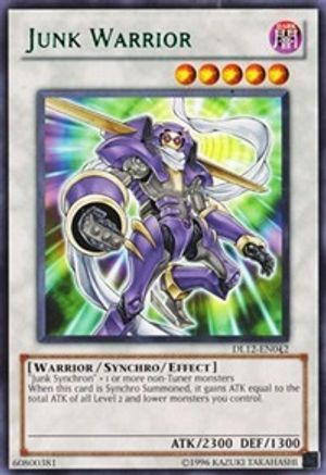 Junk Warrior (Green) (DL12-EN012) - Duelist League Promo Unlimited - Premium Yugioh Single from Konami - Just $0.77! Shop now at Game Crave Tournament Store
