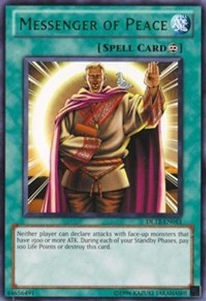 Messenger of Peace (Green) (DL12-EN013) - Duelist League Promo Unlimited - Premium Yugioh Single from Konami - Just $2.11! Shop now at Game Crave Tournament Store