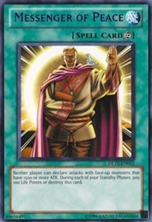 Messenger of Peace (Purple) (DL12-EN013) - Duelist League Promo Unlimited - Premium Yugioh Single from Konami - Just $2.39! Shop now at Game Crave Tournament Store