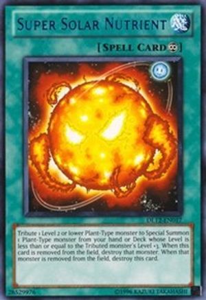 Super Solar Nutrient (Blue) (DL12-EN017) - Duelist League Promo Unlimited - Premium Yugioh Single from Konami - Just $1.28! Shop now at Game Crave Tournament Store
