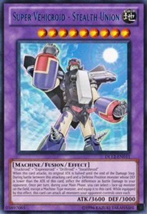 Super Vehicroid - Stealth Union (Blue) (DL12-EN011) - Duelist League Promo Unlimited - Premium Yugioh Single from Konami - Just $0.65! Shop now at Game Crave Tournament Store