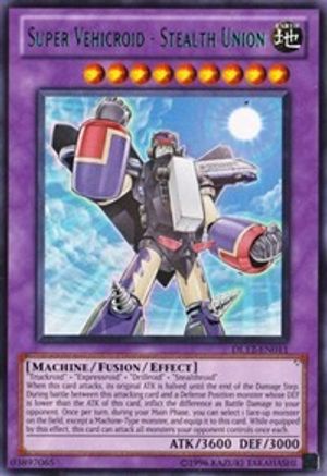 Super Vehicroid - Stealth Union (Green) (DL12-EN011) - Duelist League Promo Unlimited - Premium Yugioh Single from Konami - Just $0.82! Shop now at Game Crave Tournament Store