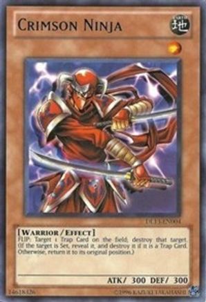Crimson Ninja (Blue) (DL13-EN004) - Duelist League Promo Unlimited - Premium Yugioh Single from Konami - Just $3.99! Shop now at Game Crave Tournament Store