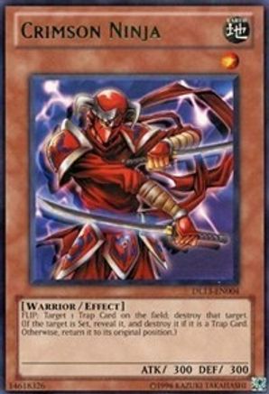 Crimson Ninja (Green) (DL13-EN004) - Duelist League Promo Unlimited - Premium Yugioh Single from Konami - Just $3.99! Shop now at Game Crave Tournament Store