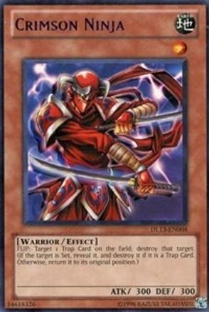 Crimson Ninja (Purple) (DL13-EN004) - Duelist League Promo Unlimited - Premium Yugioh Single from Konami - Just $3.19! Shop now at Game Crave Tournament Store